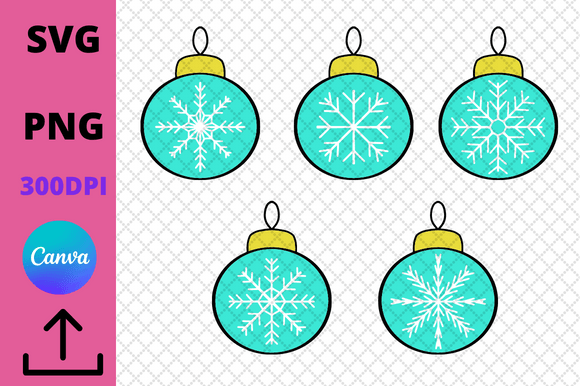 A Designer's Review: The Christmas Ball Ornament Graphics