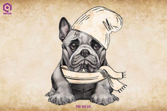 A Designer's Take on French Bulldog Cozy Christmas Graphics