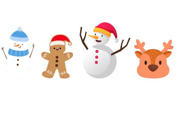 A Festive Graphic for Commercial Holiday Illustration Projects