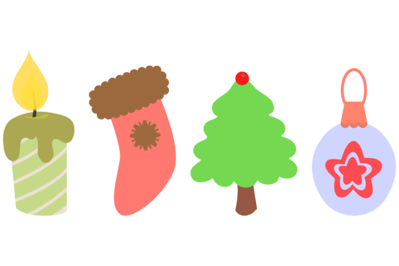 A Festive Illustration for Modern Holiday Graphics
