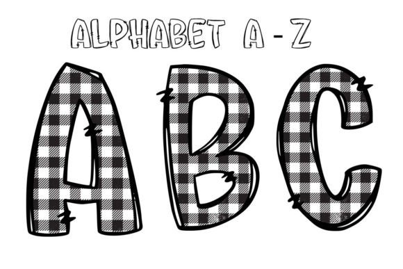 Alphabet Letters Doodle Christmas Black: A Designer’s Review for Client Graphics