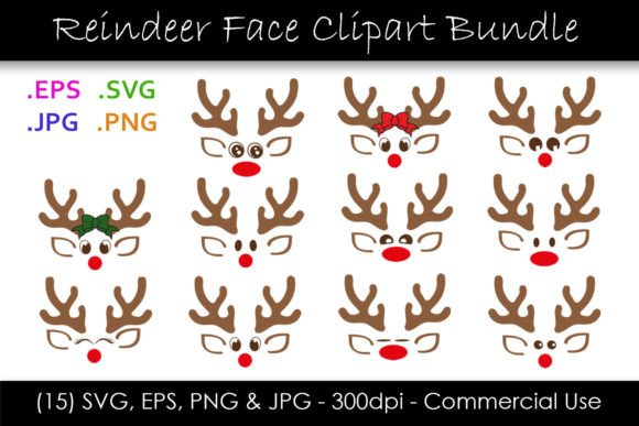Reviewing Reindeer Graphics for Holiday Branding Projects